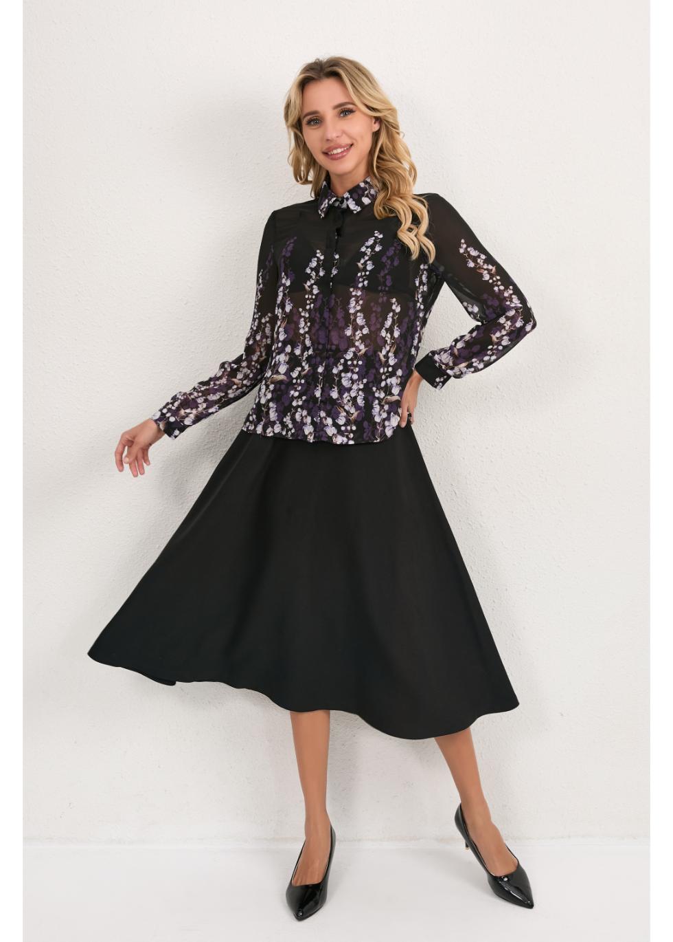 Violet Rain Blouse