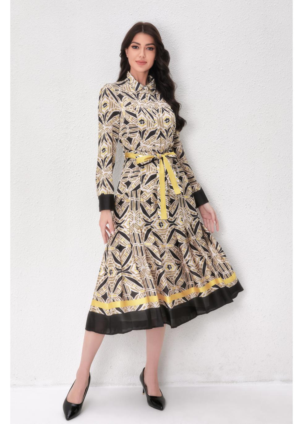 Deco Soleil Shirt Dress