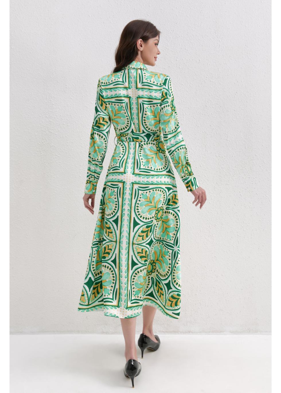 Verdant Summer Dress