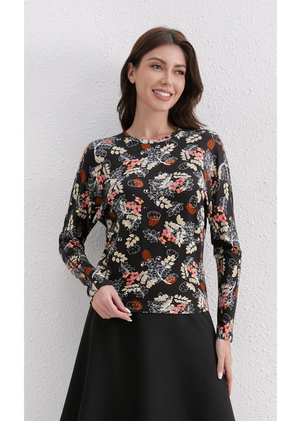 Midnight Garden Blouse - MissFinchNYC