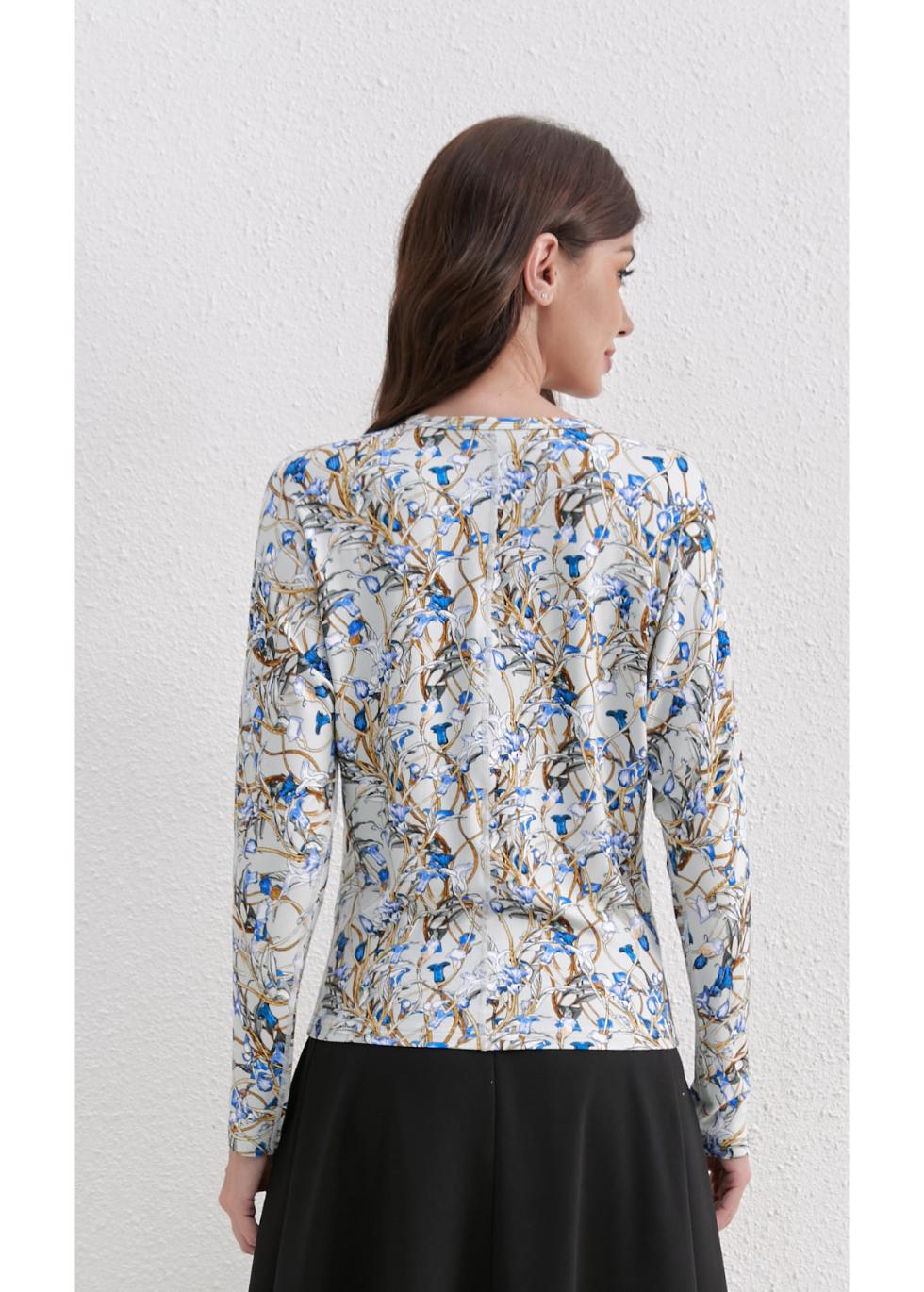 Azure Link Blouse - MissFinchNYC