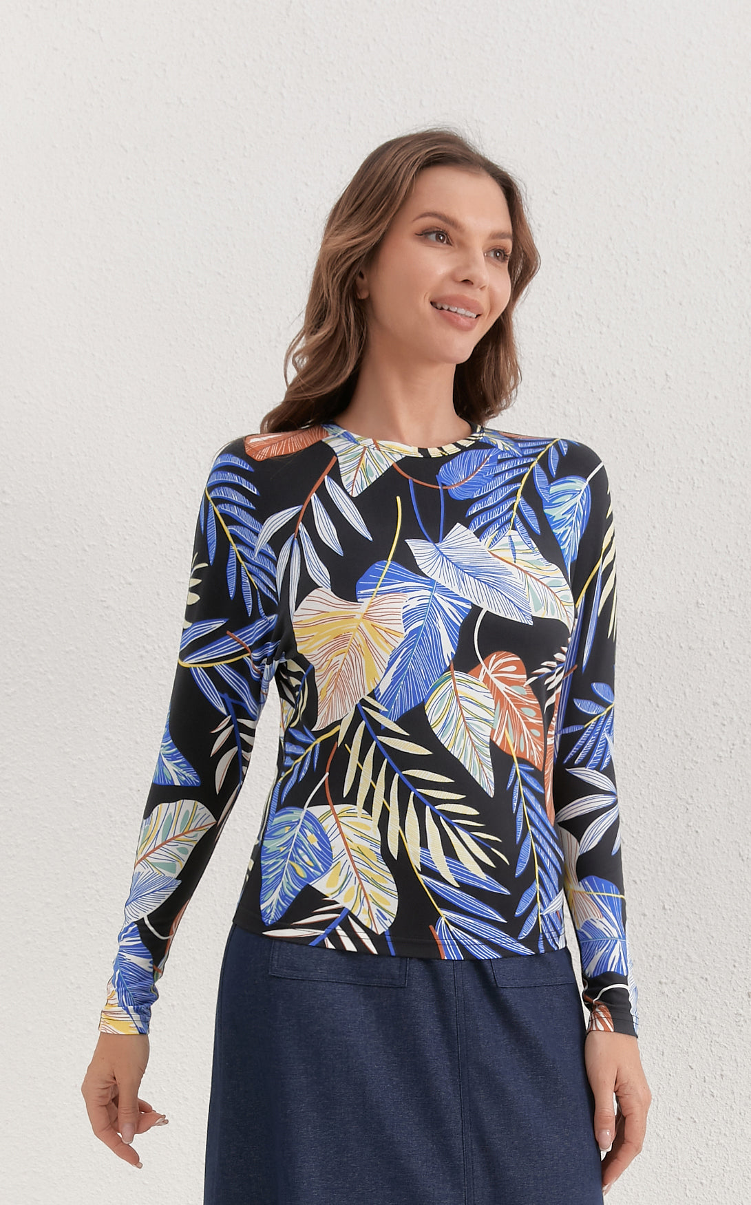 Midnight Tropic Top