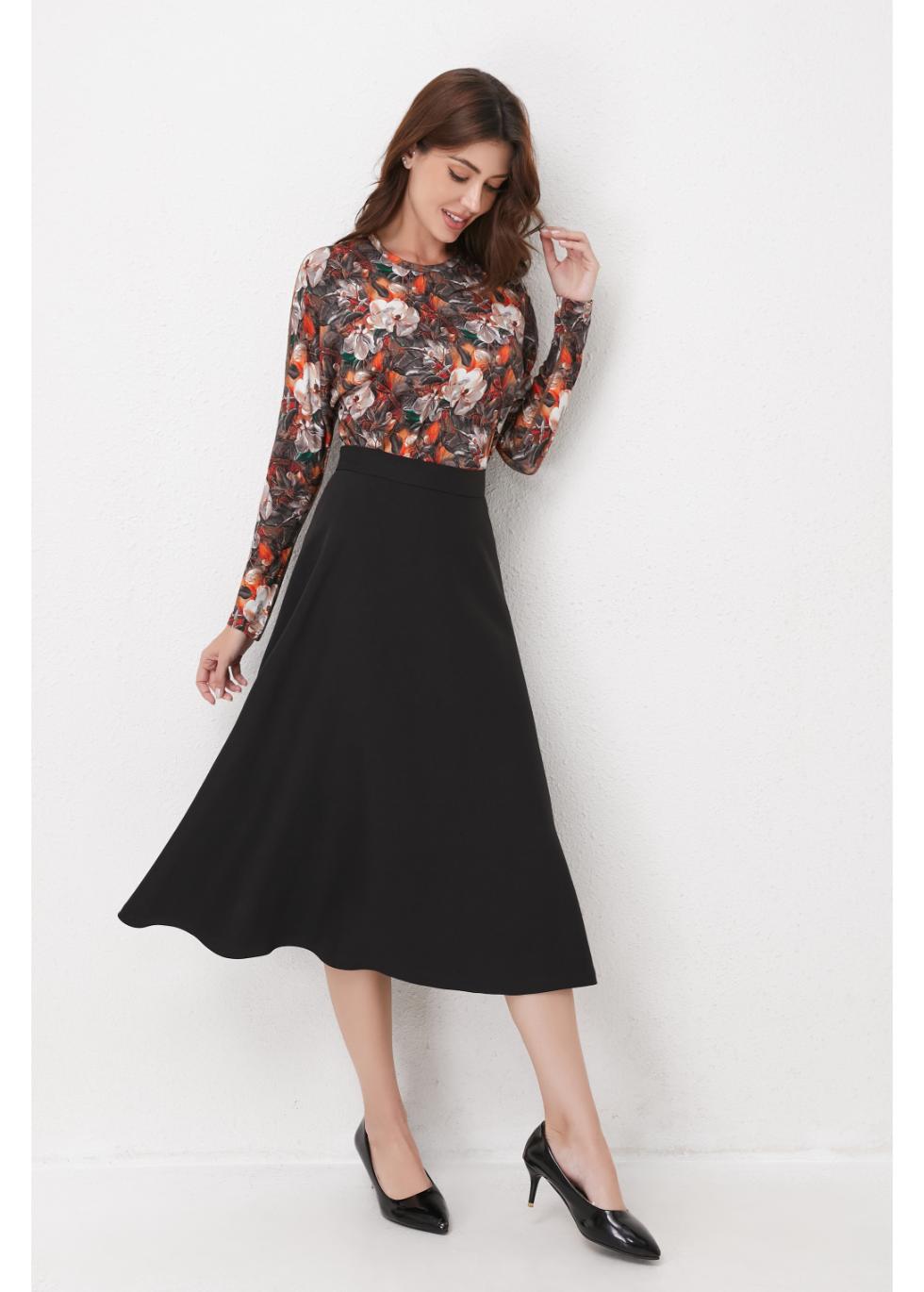 Autumn Bloom Knit Top