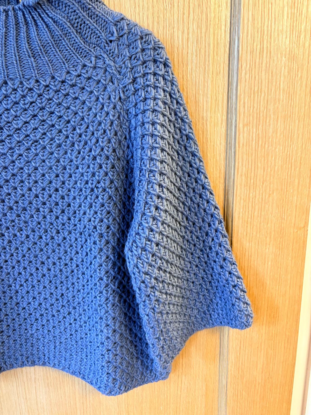 Made in Italy Wool & Alpaca Blend Chunky Knit Sweater