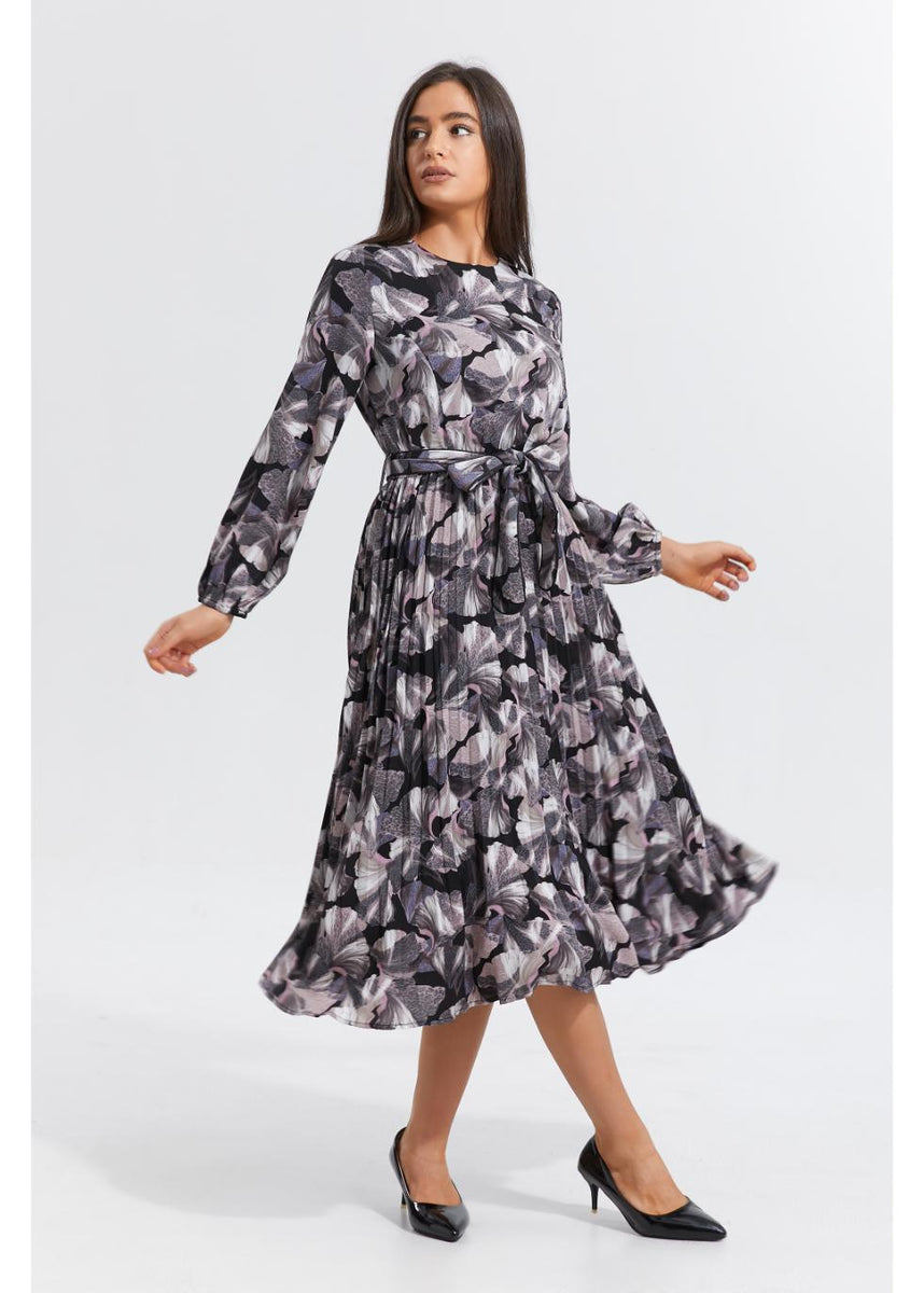 Lunar Garden Pleated Dress Lunar Garden Pleated Dress