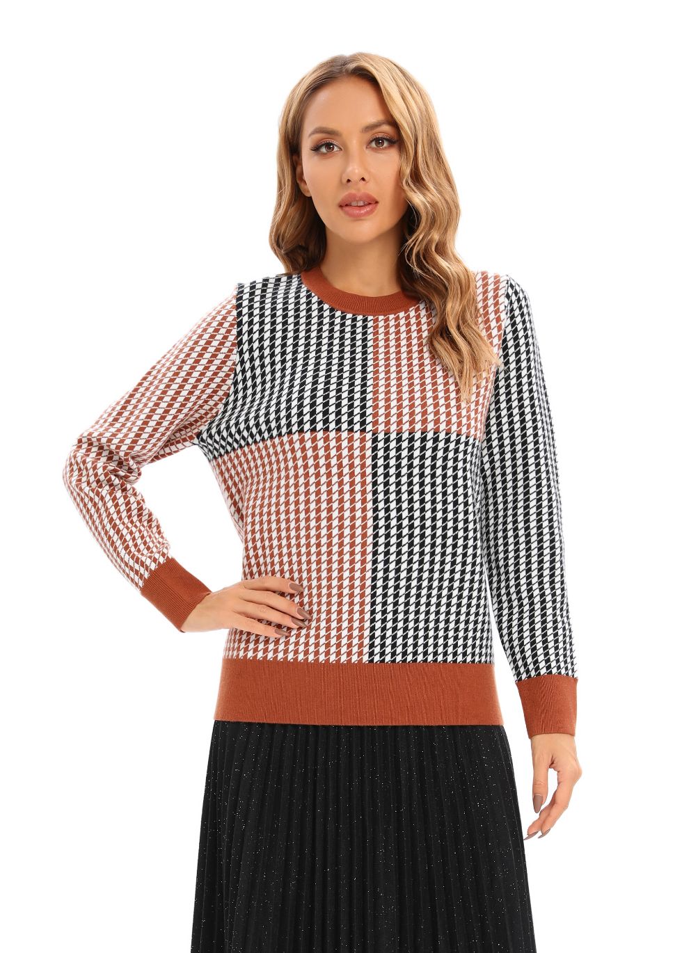 Essential Design Knitted Sweater - MissFinchNYC