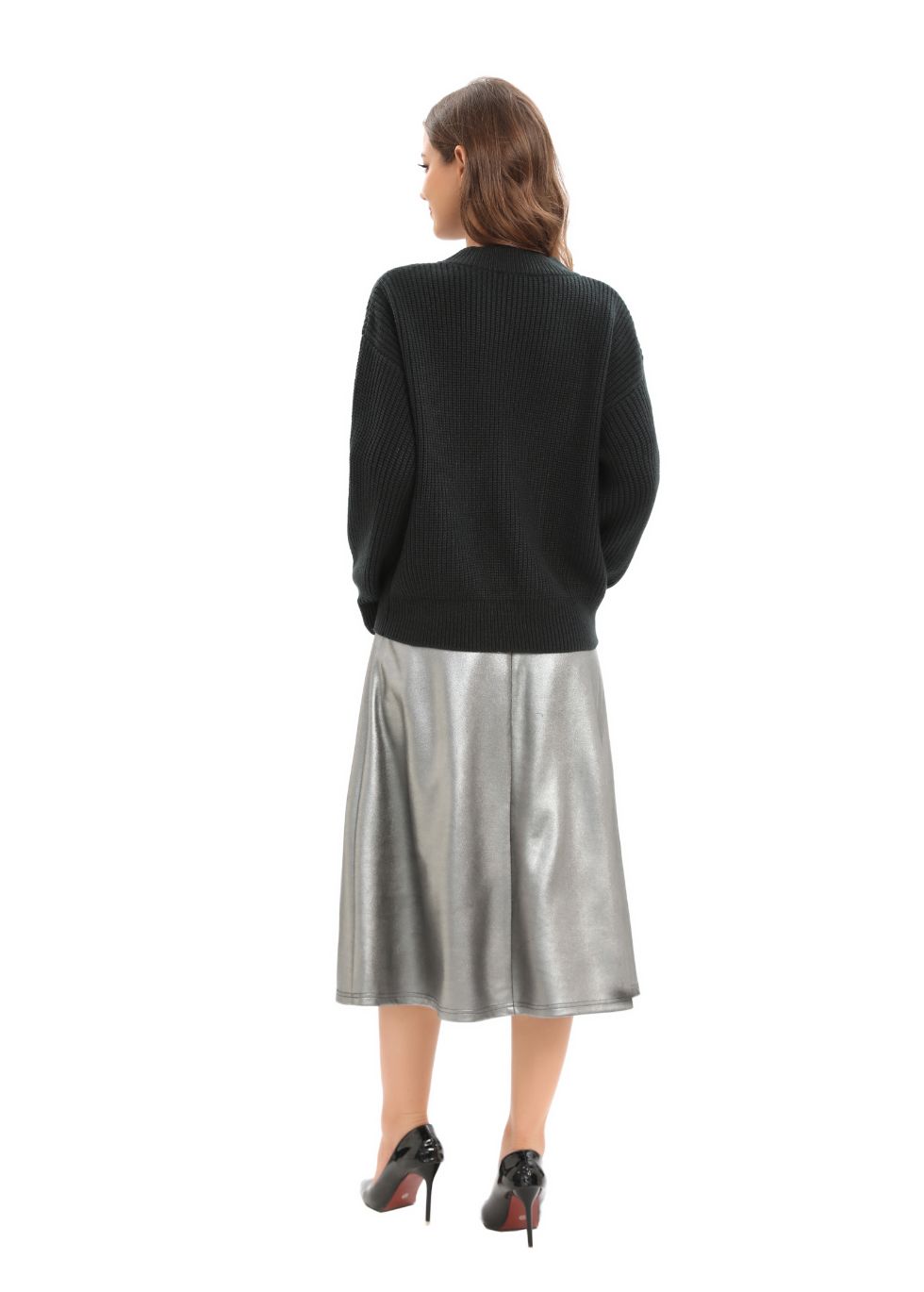 Long Sleeve Mix & Match Stylish Sweater - MissFinchNYC