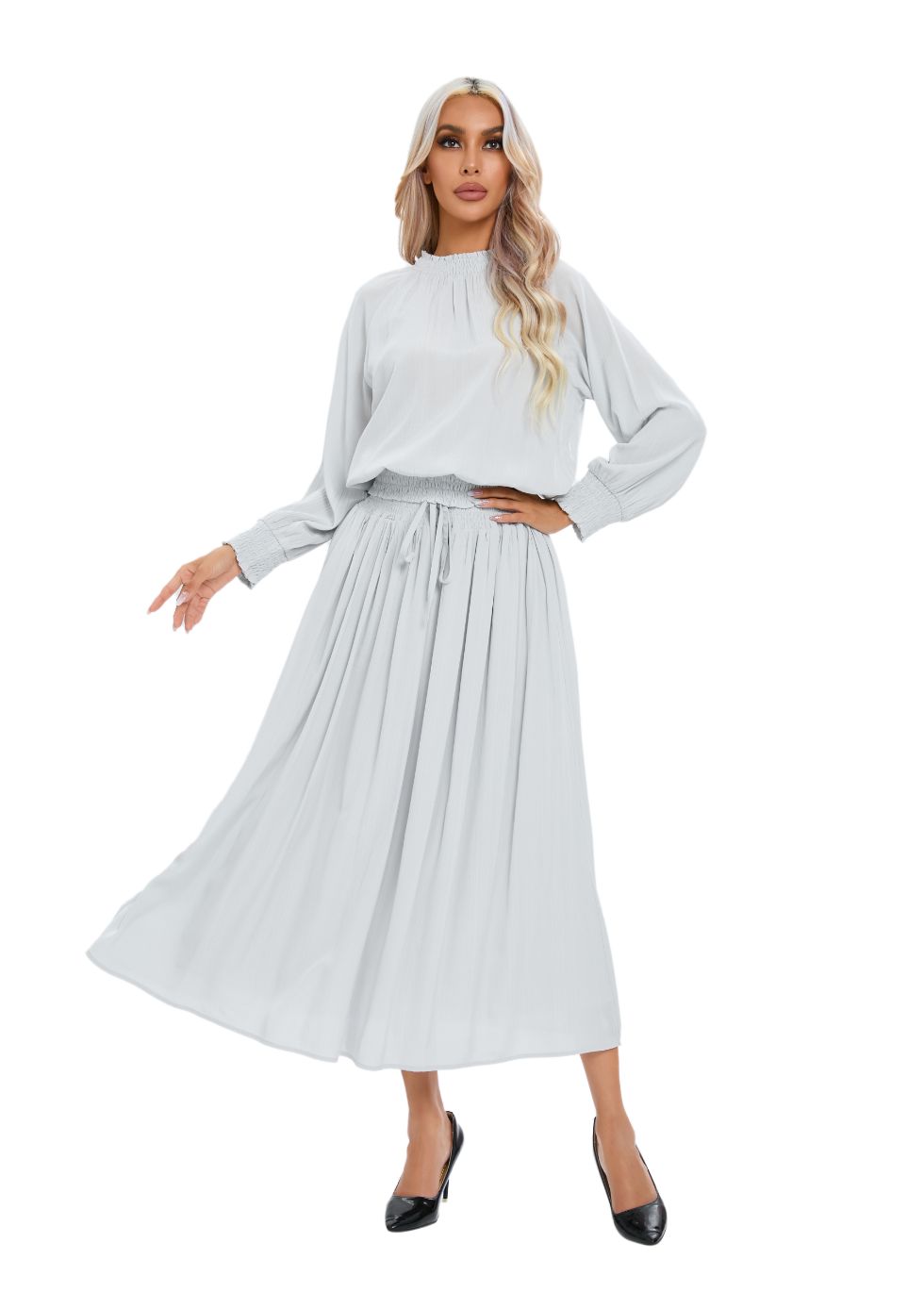 Essential Two-Piece Midi Dress Set - MissFinchNYC