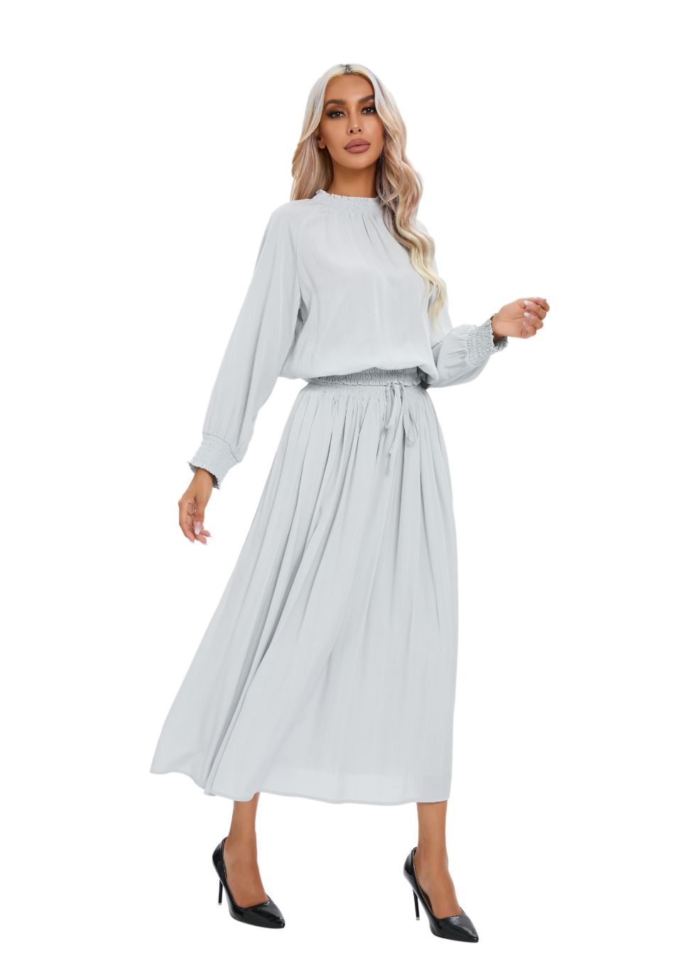 Essential Two-Piece Midi Dress Set - MissFinchNYC