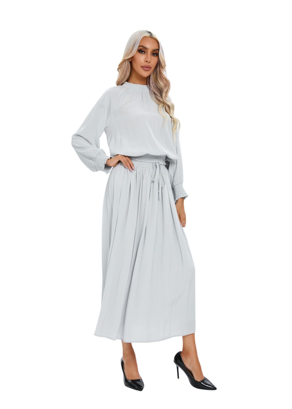 Essential Two-Piece Midi Dress Set - MissFinchNYC