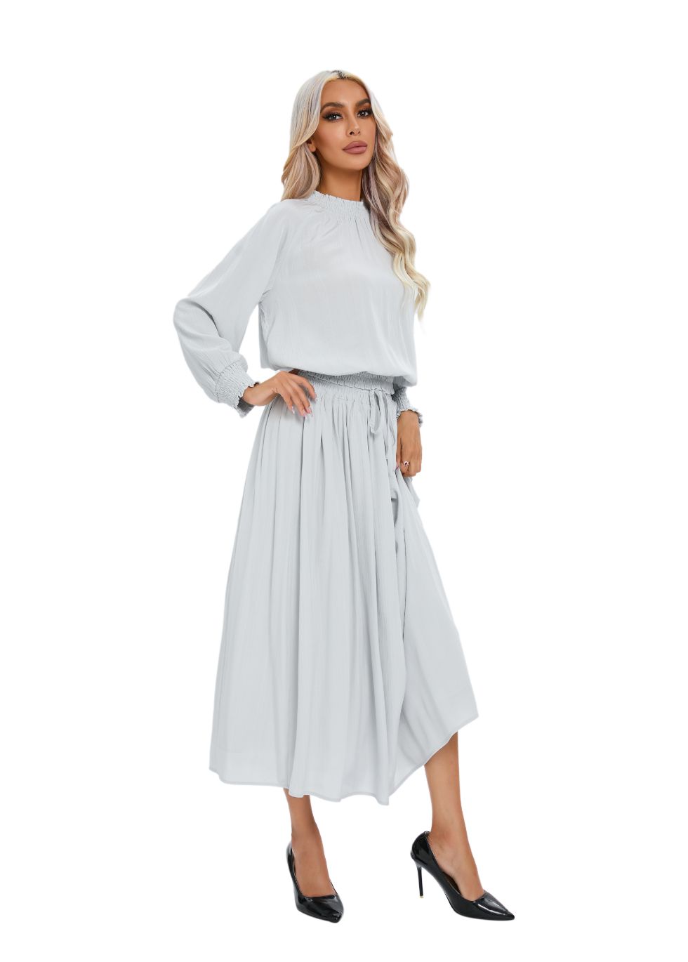 Essential Two-Piece Midi Dress Set - MissFinchNYC