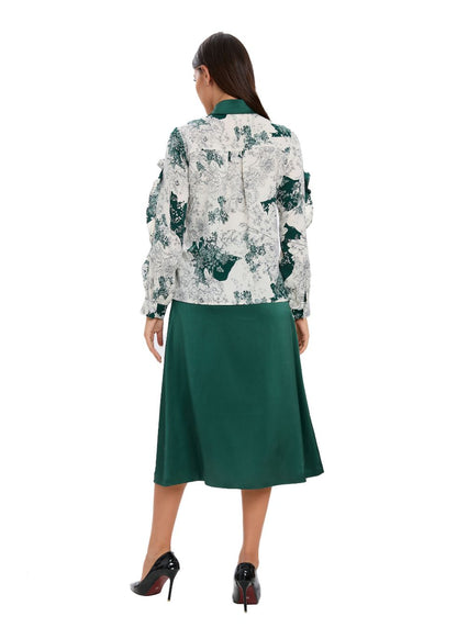 Floral Print Matching Two Piece Set - MissFinchNYC