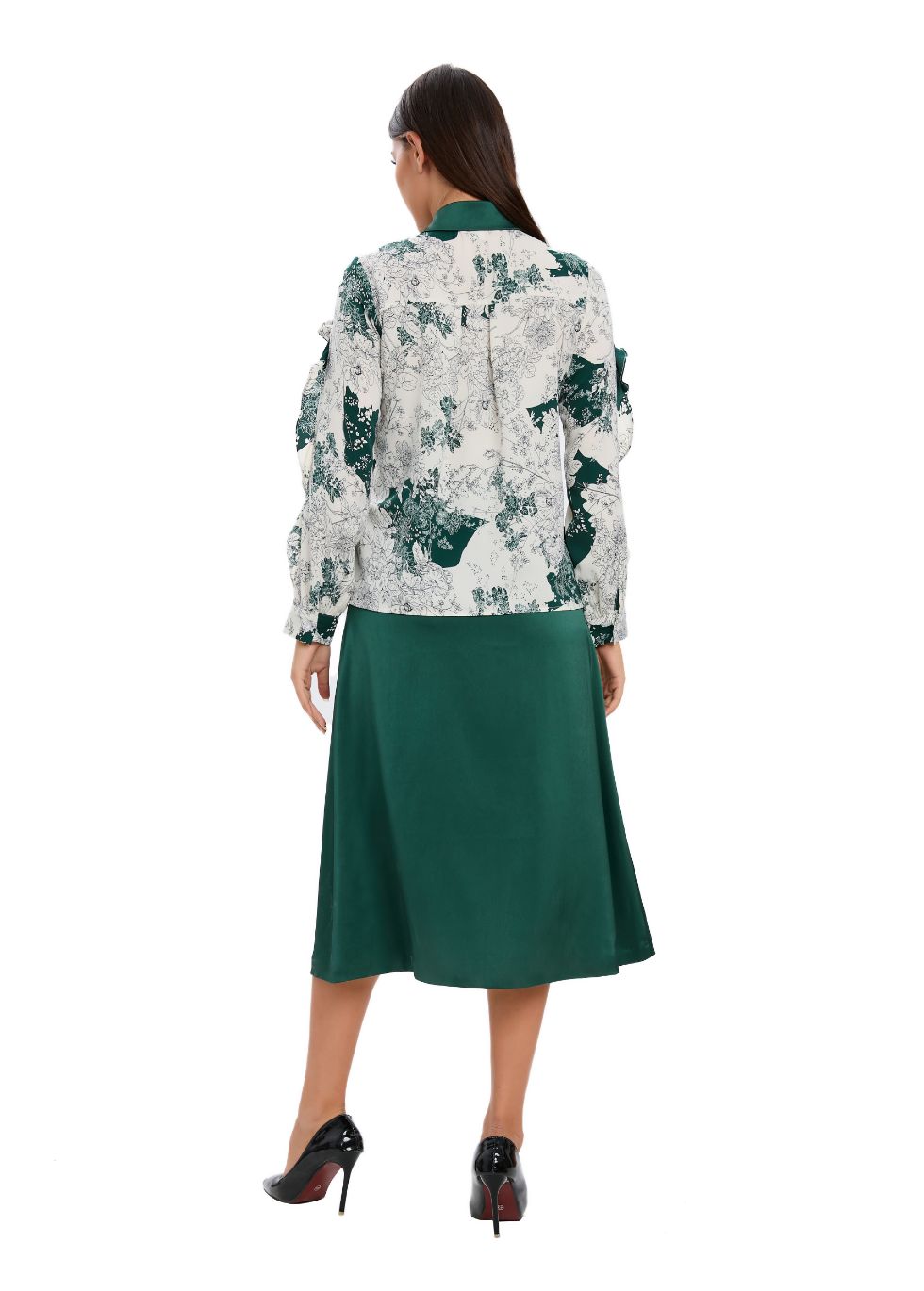 Floral Print Matching Two Piece Set - MissFinchNYC