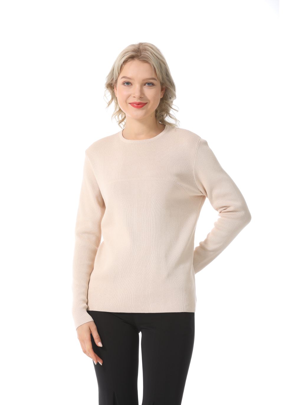 Essential Long Sleeve Sweater - MissFinchNYC