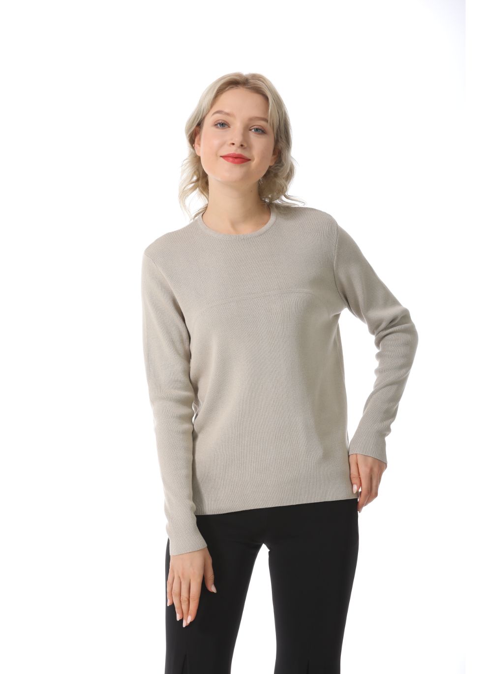 Essential Long Sleeve Sweater - MissFinchNYC