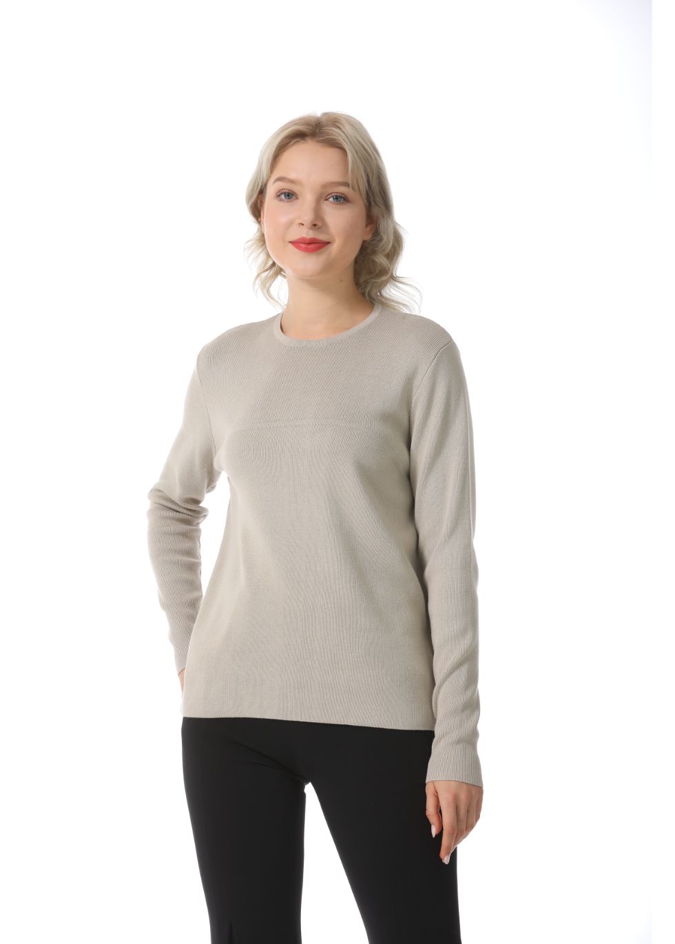 Essential Long Sleeve Sweater - MissFinchNYC