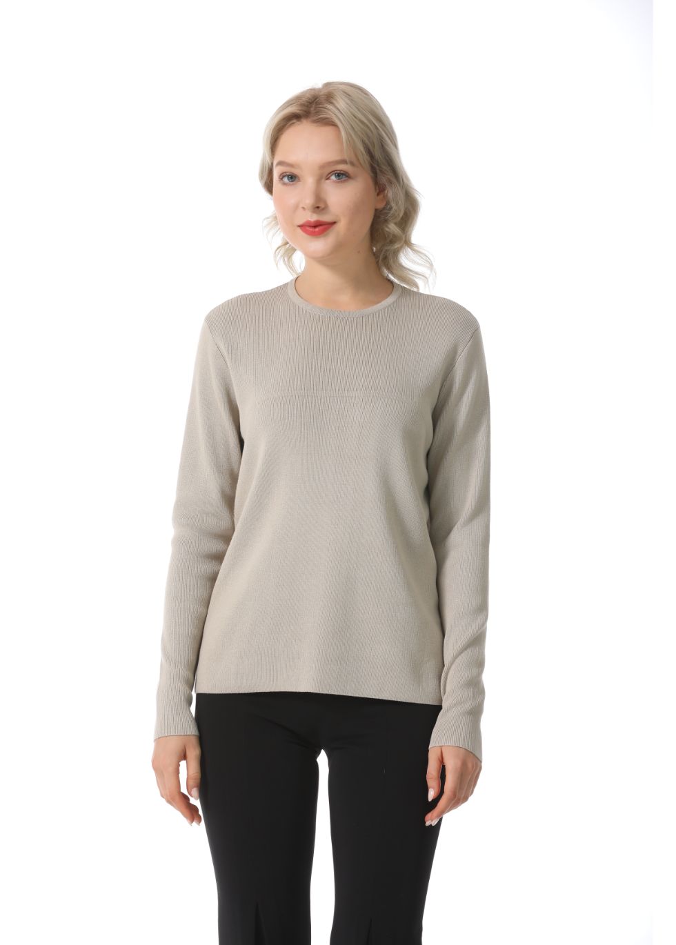 Essential Long Sleeve Sweater - MissFinchNYC