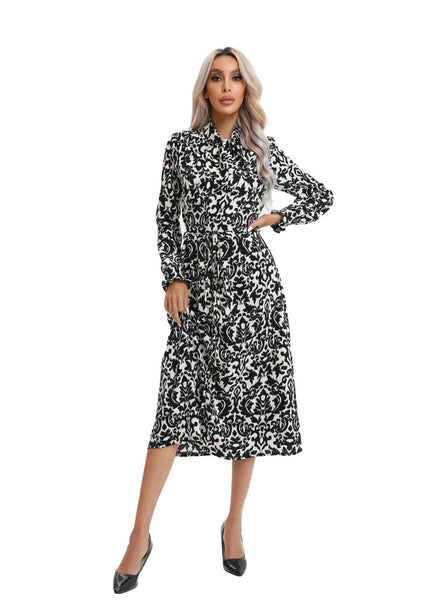 modest-monochrome-midi-dress-